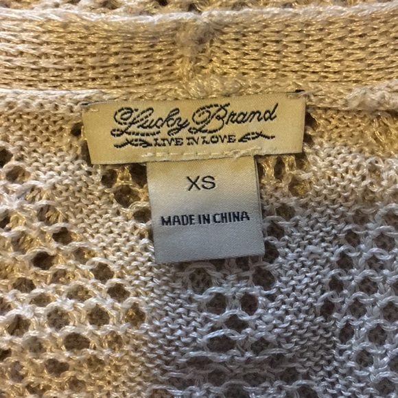 Lucky Brand Long Cardigan - Picture 3 of 4